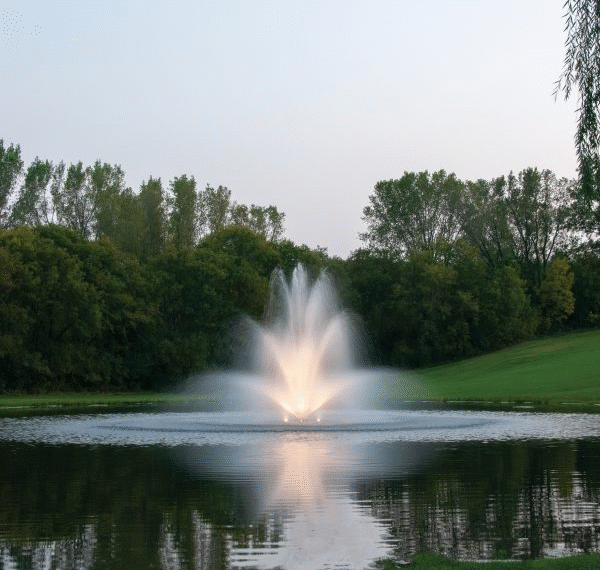 Floating Pond Fountains: What Happens Below the Waterline
